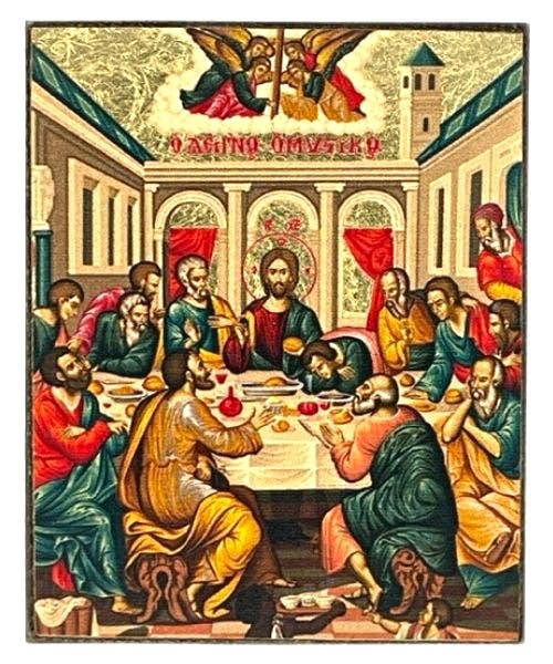 The Last Supper Silk Screen Icon Magnet