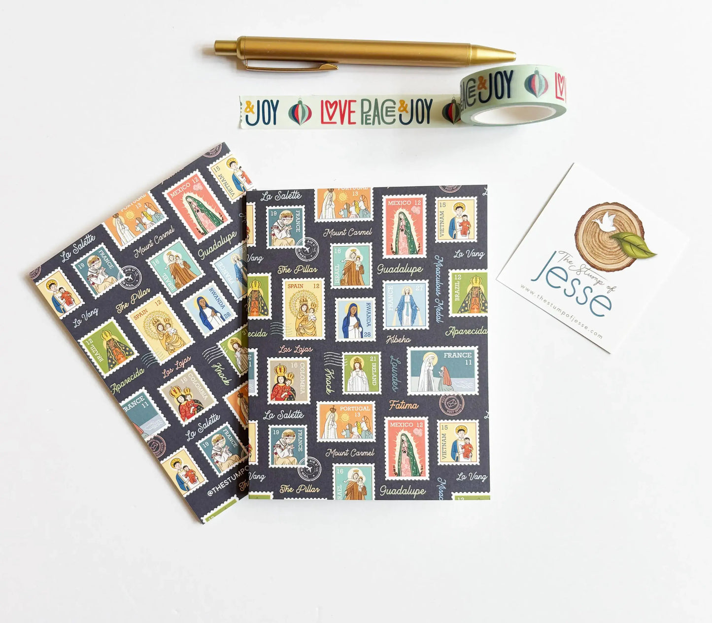 Ave Maria Post Greeting Card