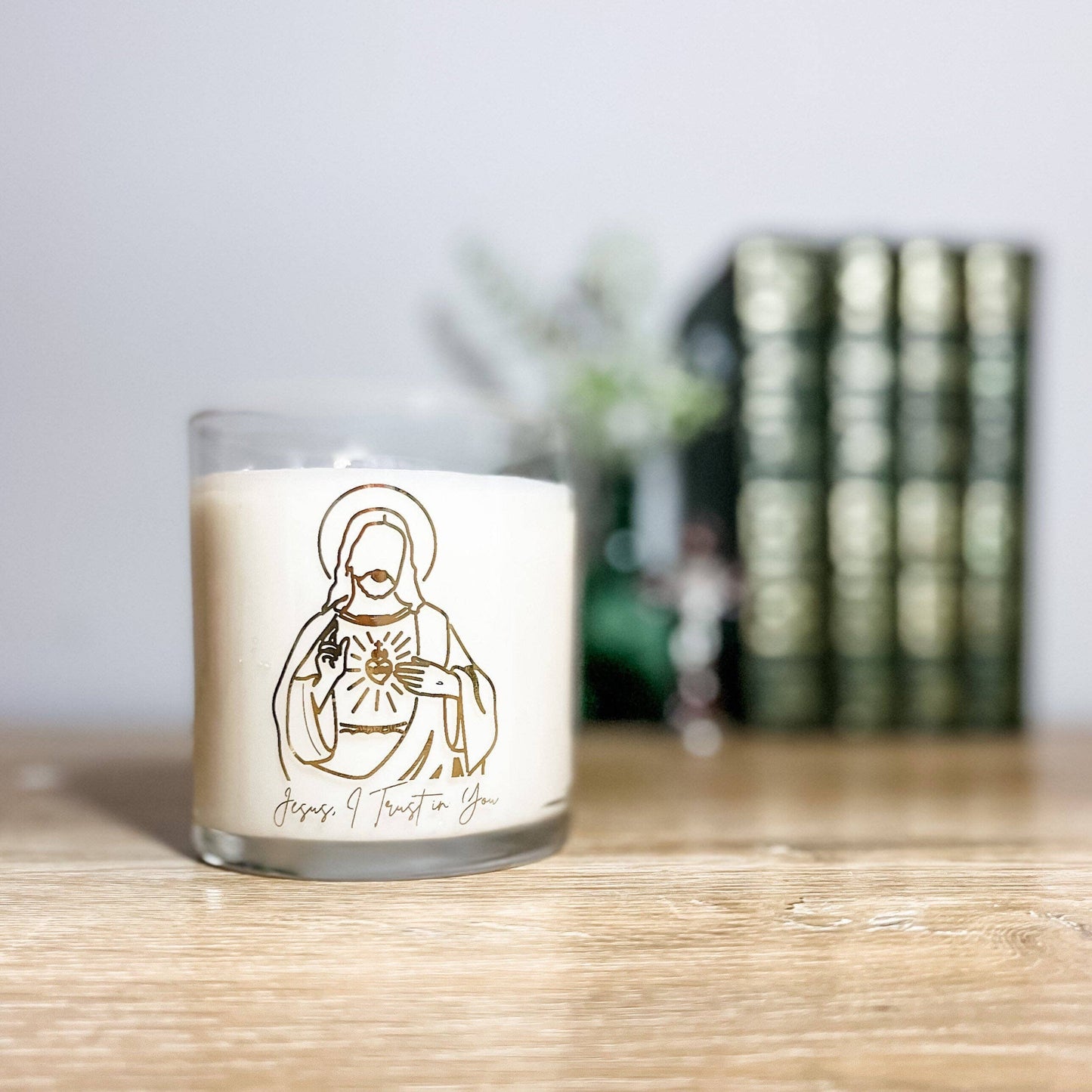 Jesus, I Trust in You Soy Candle