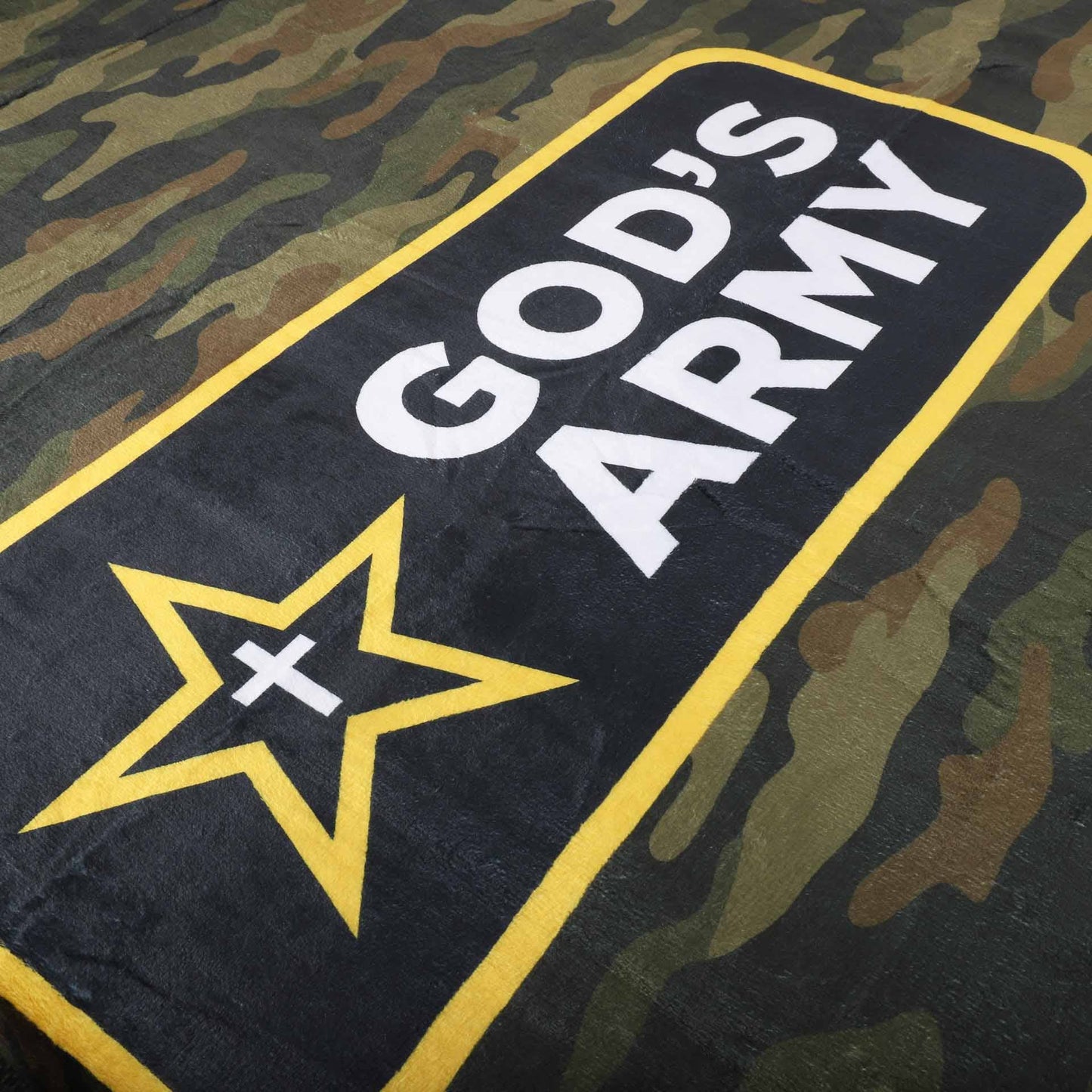 God's Army 50X60 Throw Blanket