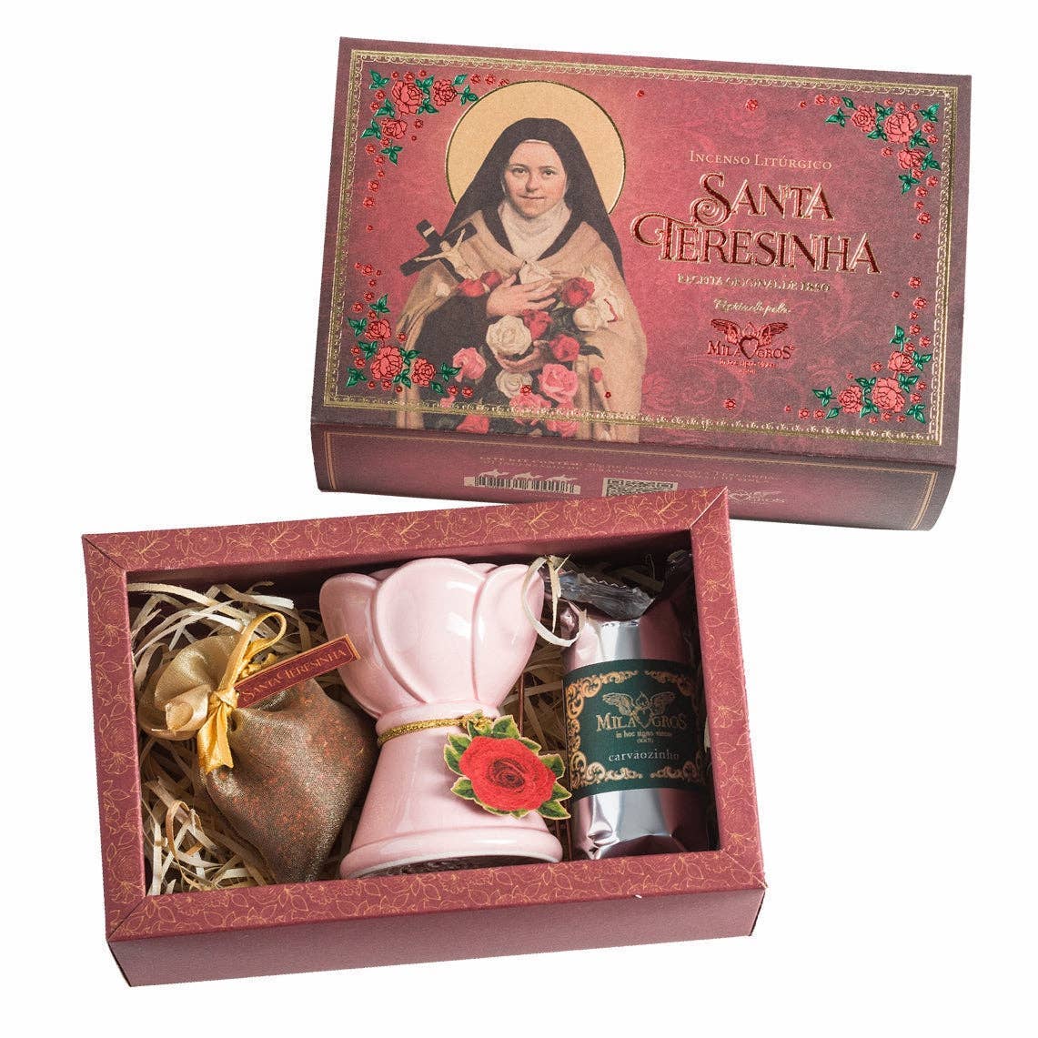 Saint Therese of Lisieux Prayer Kit — Rose, Floral