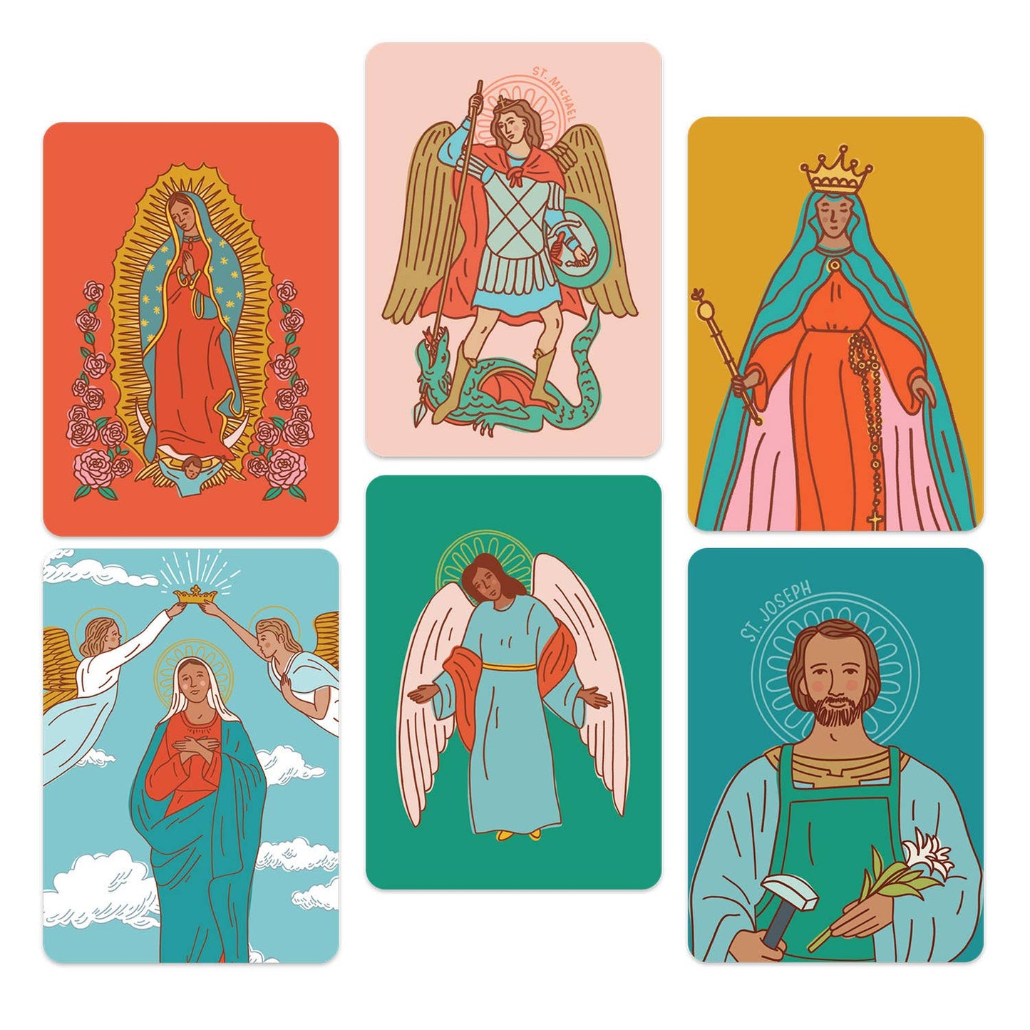 Catholic Prayers Cards (27 cards)