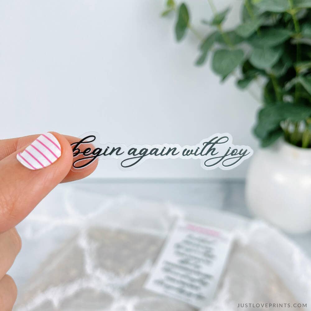 Holy Reminders Vinyl Sticker Sheet