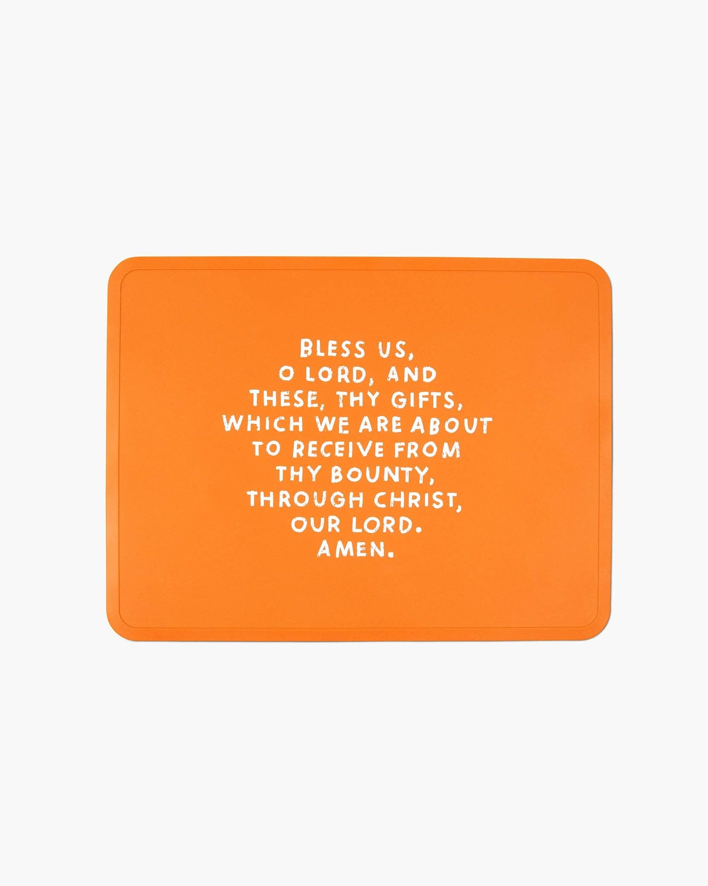 Meal Blessing Silicone Placemat