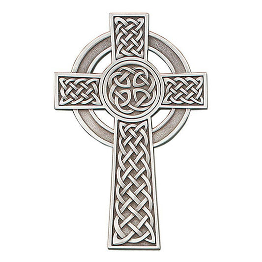 8" Fine Pewter Knotted Celtic