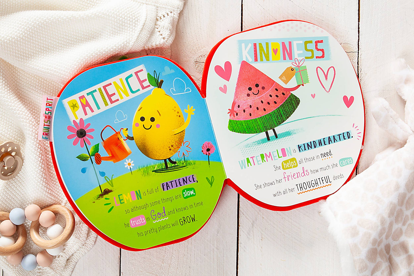 Fruits of the Spirit Squish and Snugg Book