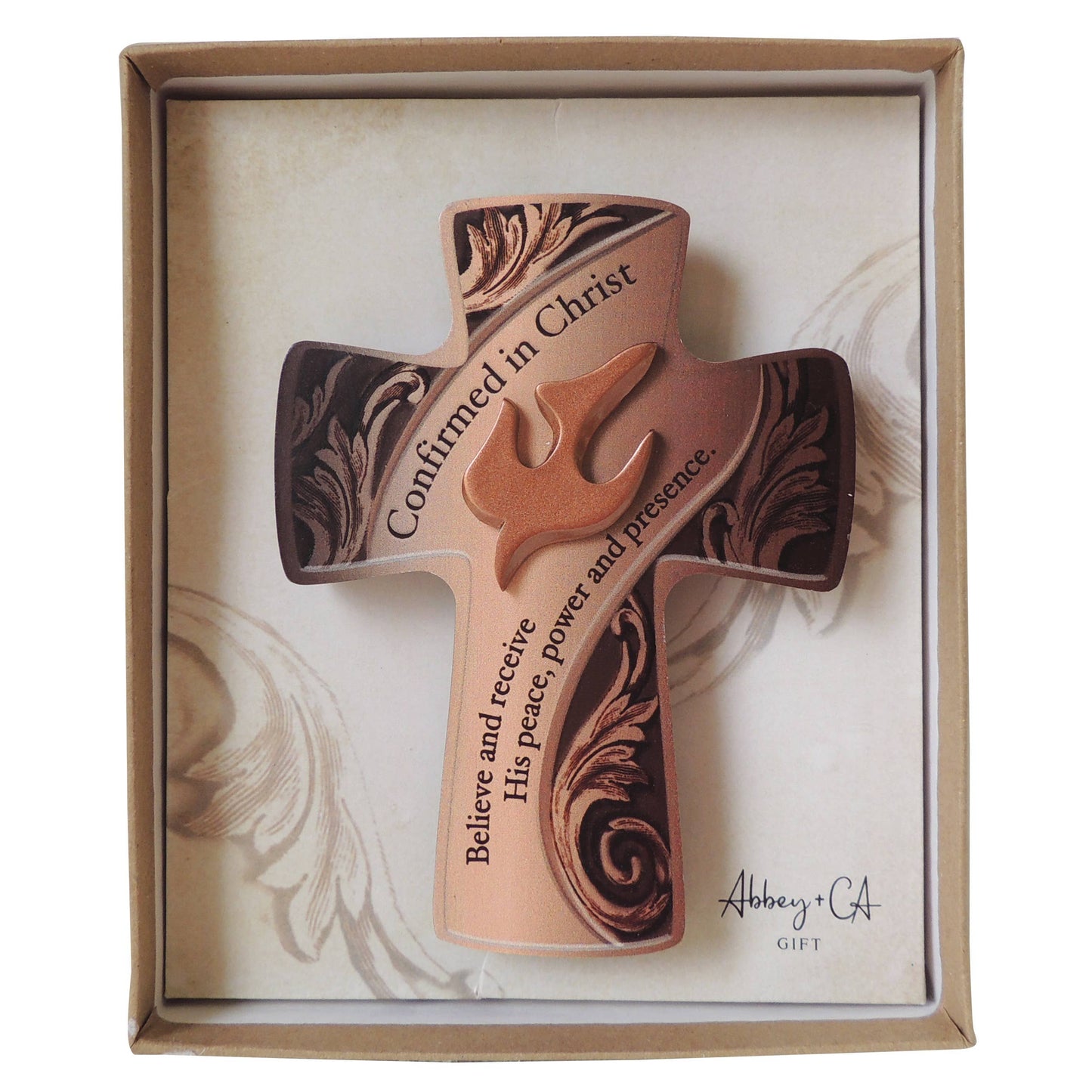 Dove Confirmation Cross