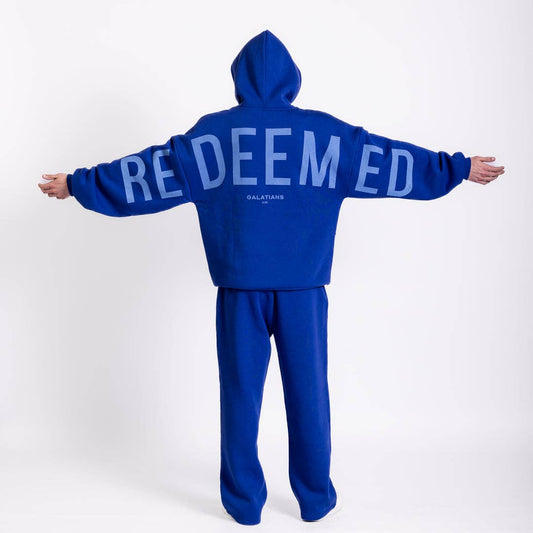Kingdom Essential Hoodie Blue Flame