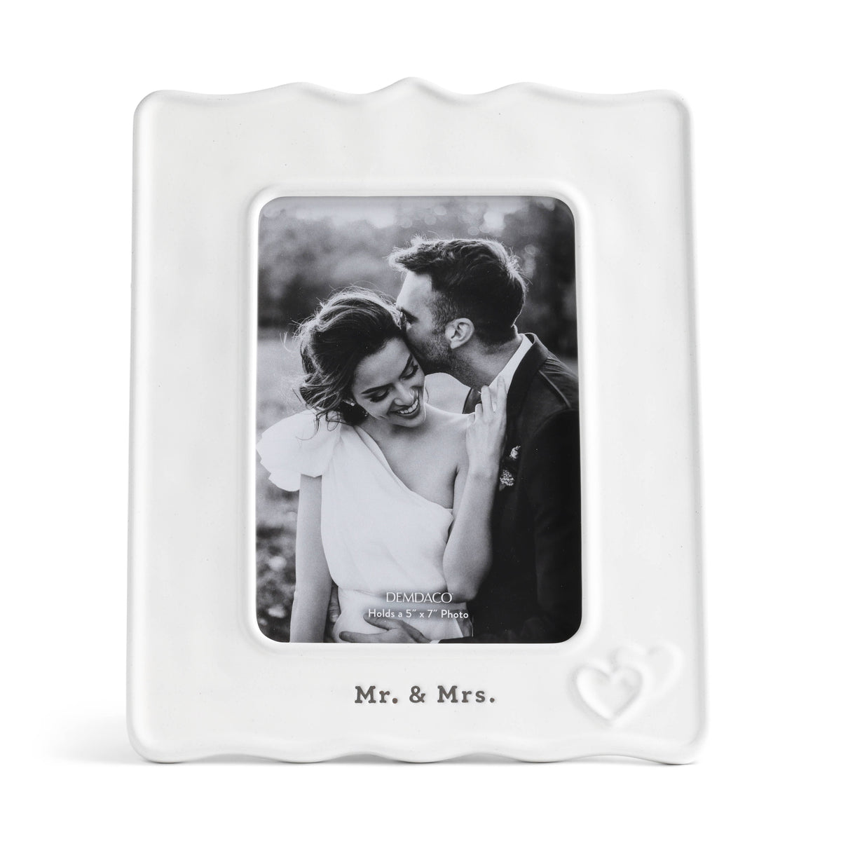 Mr. & Mrs. Ceramic Frame - 5x7in