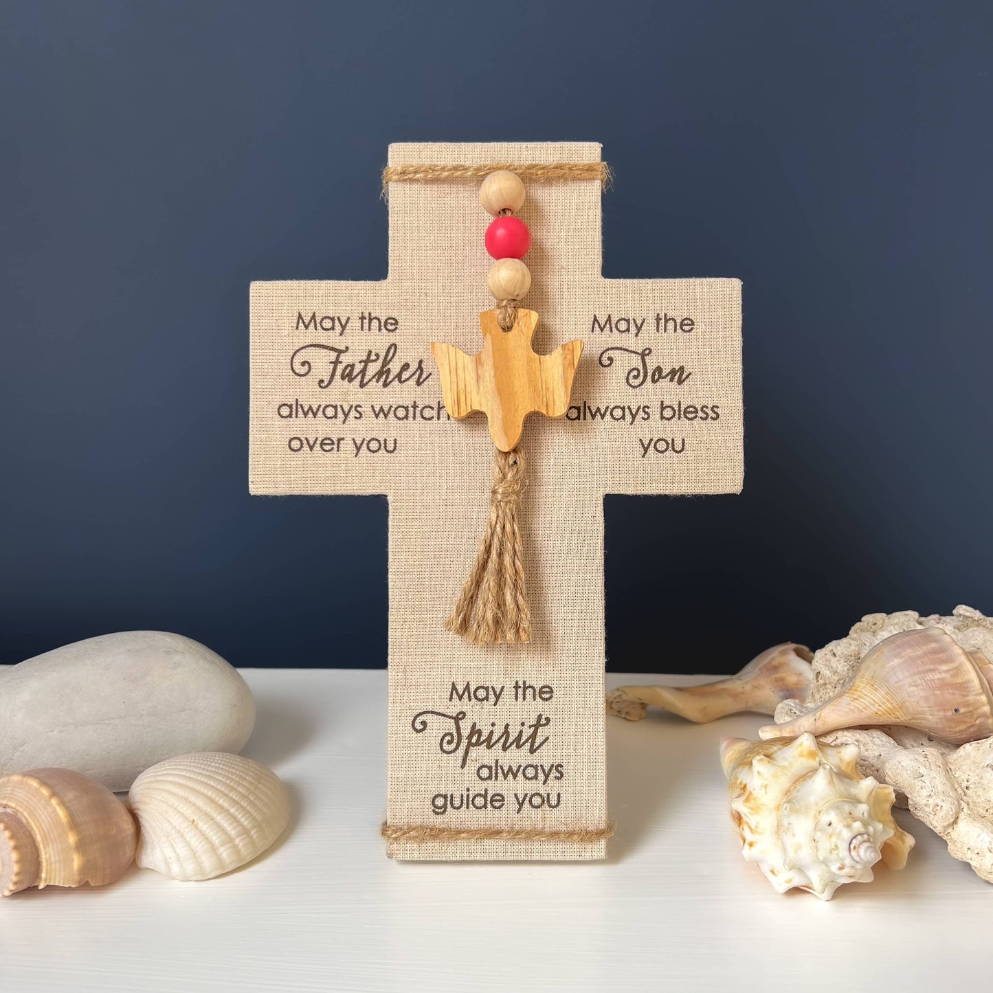 Confirmation Fabric Cross