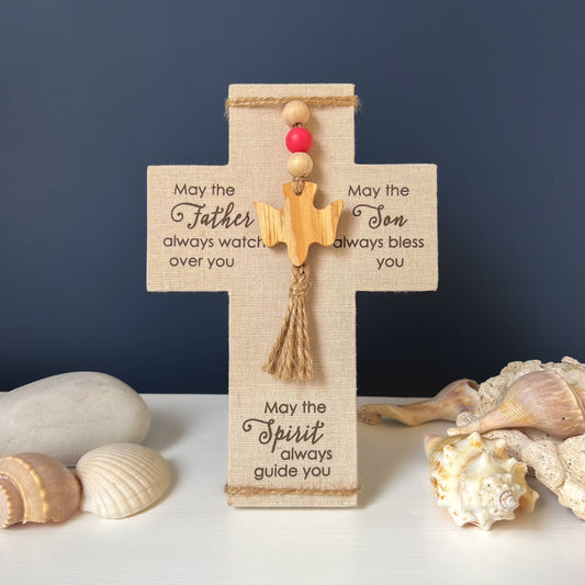 Confirmation Fabric Cross