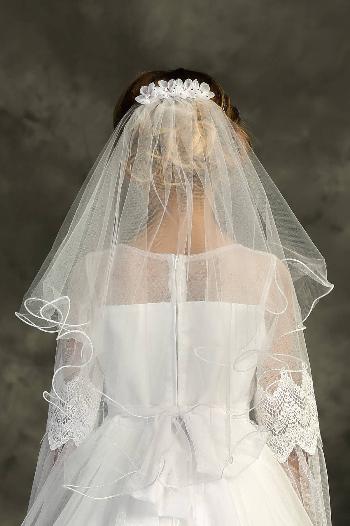 Comb Flower Veil