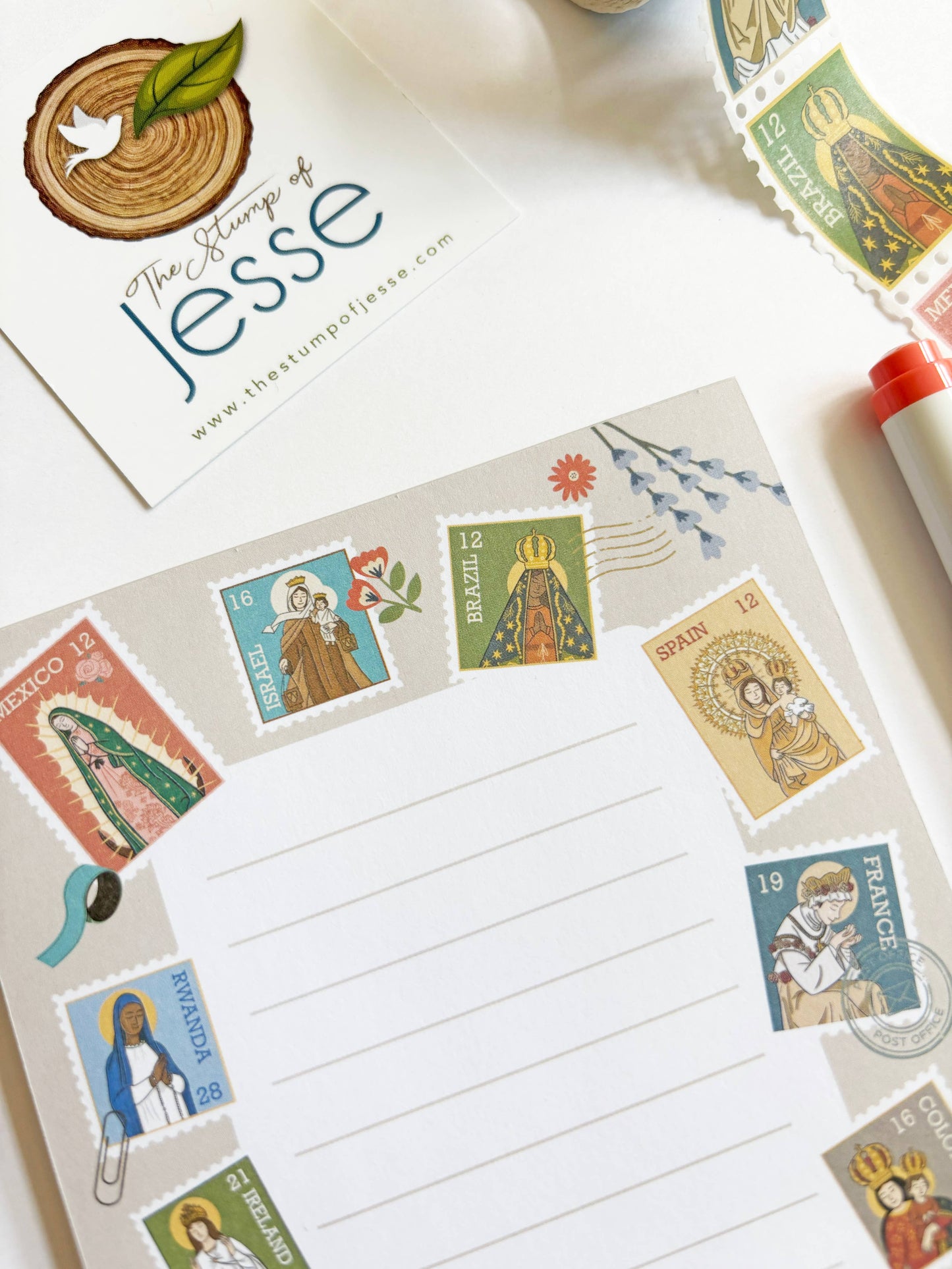 Ave Maria Post Notepad