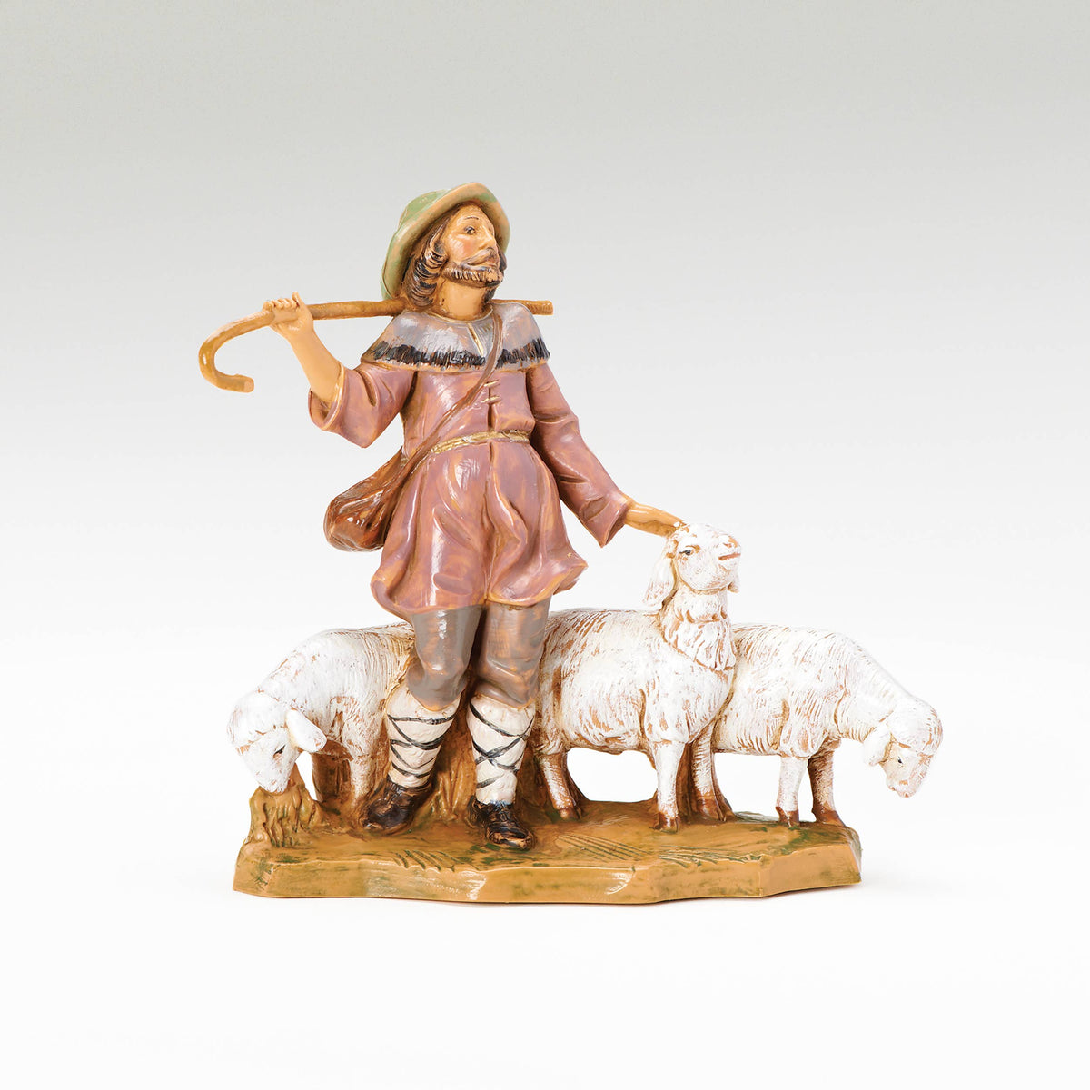 Fontanini 5" Scale Elijah, Shepherd Nativity Figure