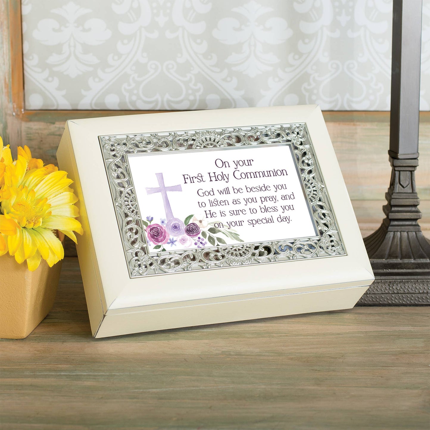 First Communion Music Box