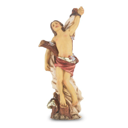 4" Saint Sebastian Statue