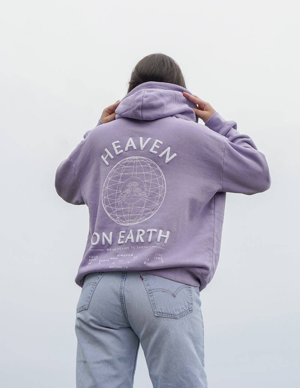 Heaven on Earth Hoodie - Amethyst