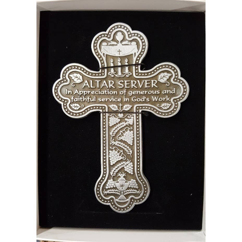 Altar Server Message Cross 