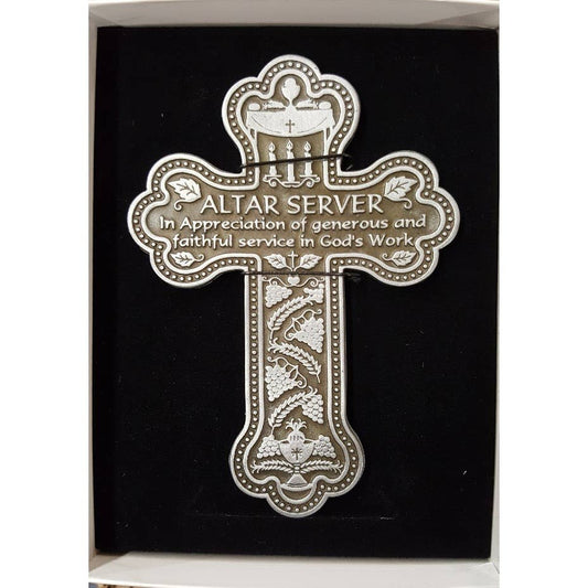 Altar Server Message Cross 