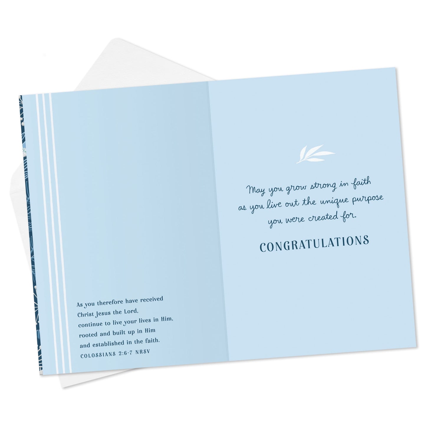Confirmation Card
