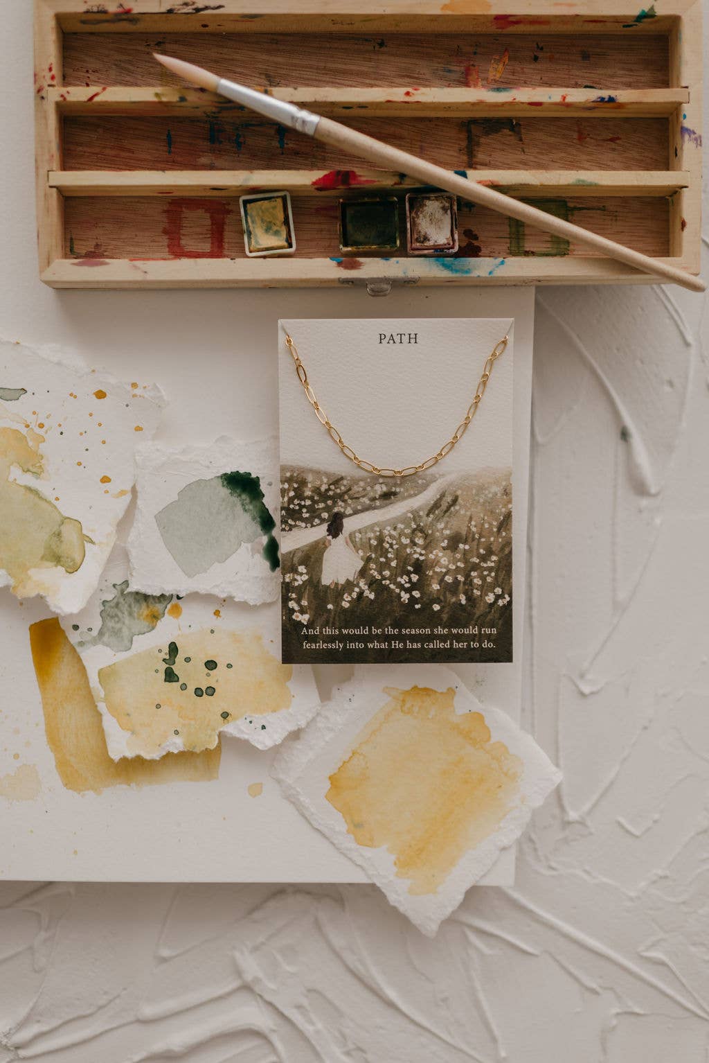 Path | Christian Necklace | Minimal Jewelry | Christian Gift