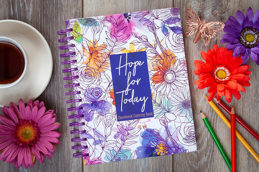 Hope for Today Devotional Coloring Book