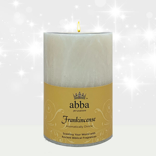 Frankincense - 3" x 4" Pillar Candle