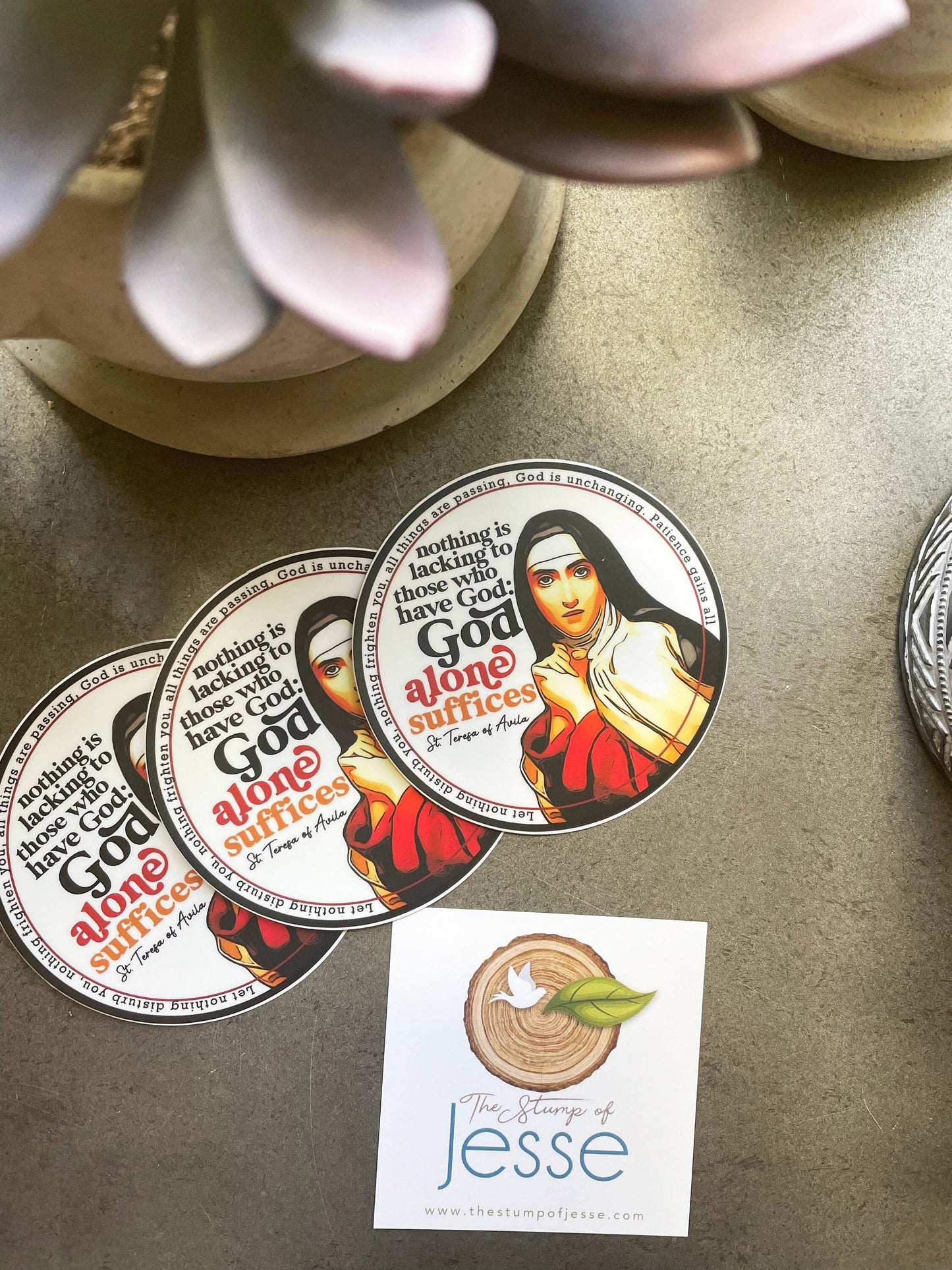 St. Teresa of Avila Catholic Sticker