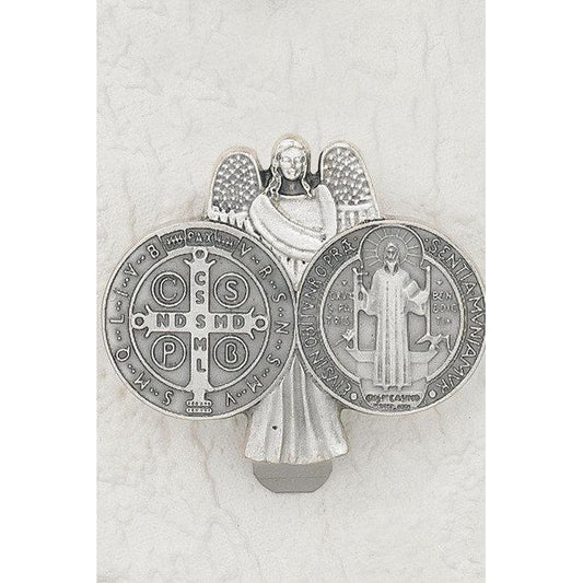 Saint Benedict - Guardian Angel - Visor Clip