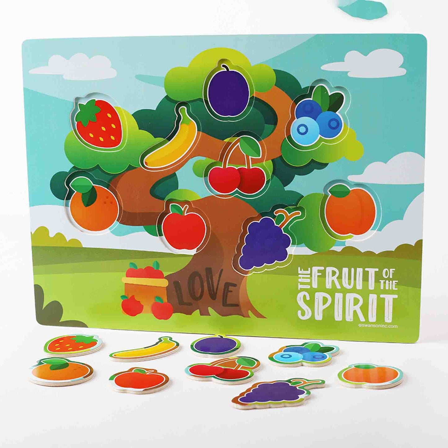 Fruit of the Spirit Wood Puzzle