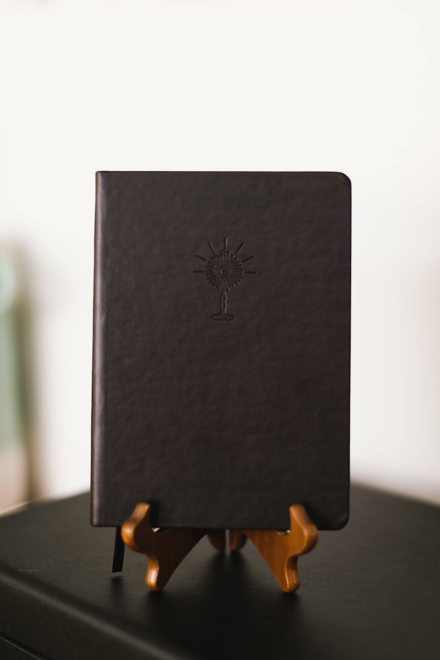 Eucharist Notebook - Dark Brown Embossing
