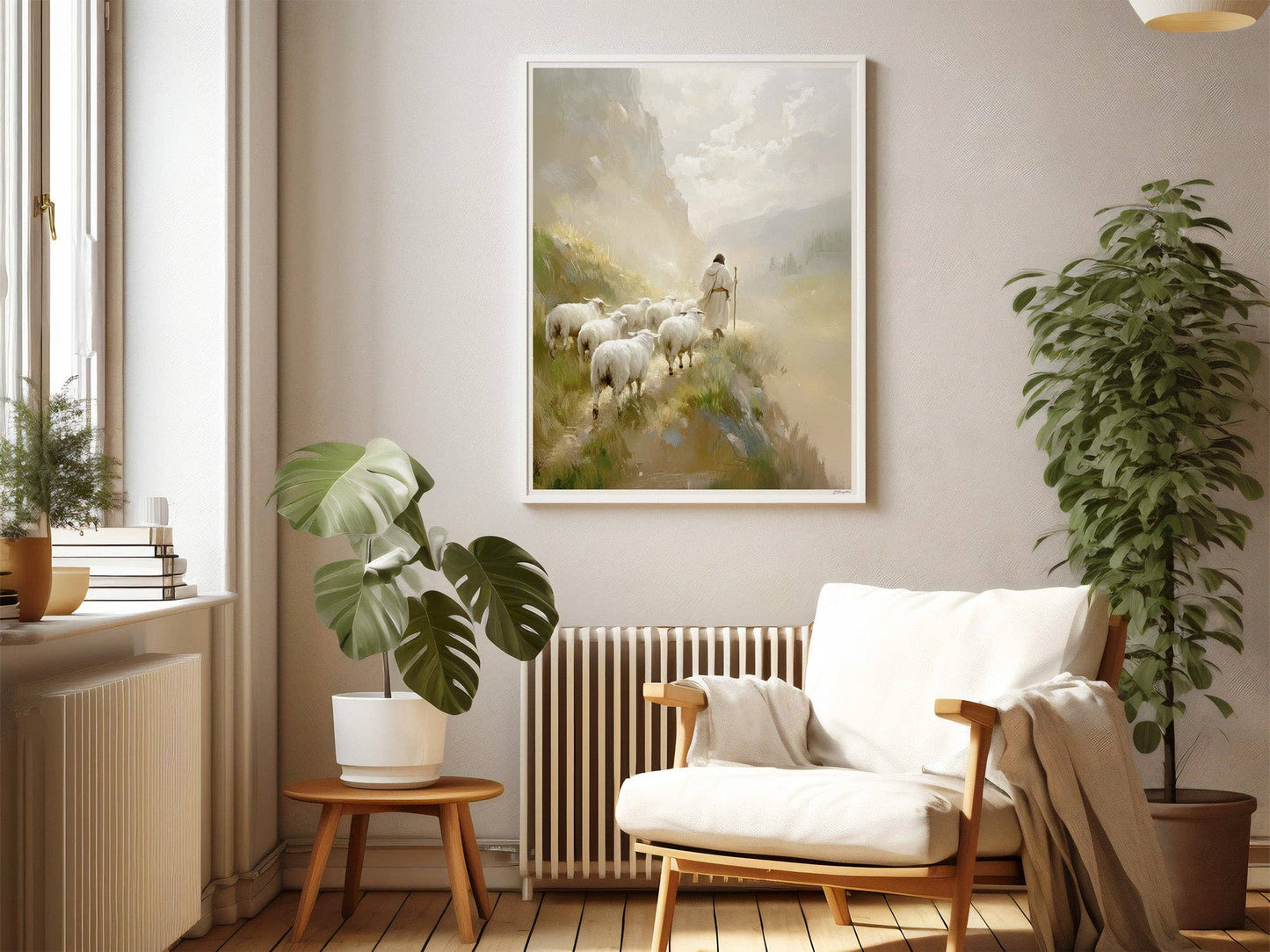 He Leadeth Me | Signed Handmade Art Print
