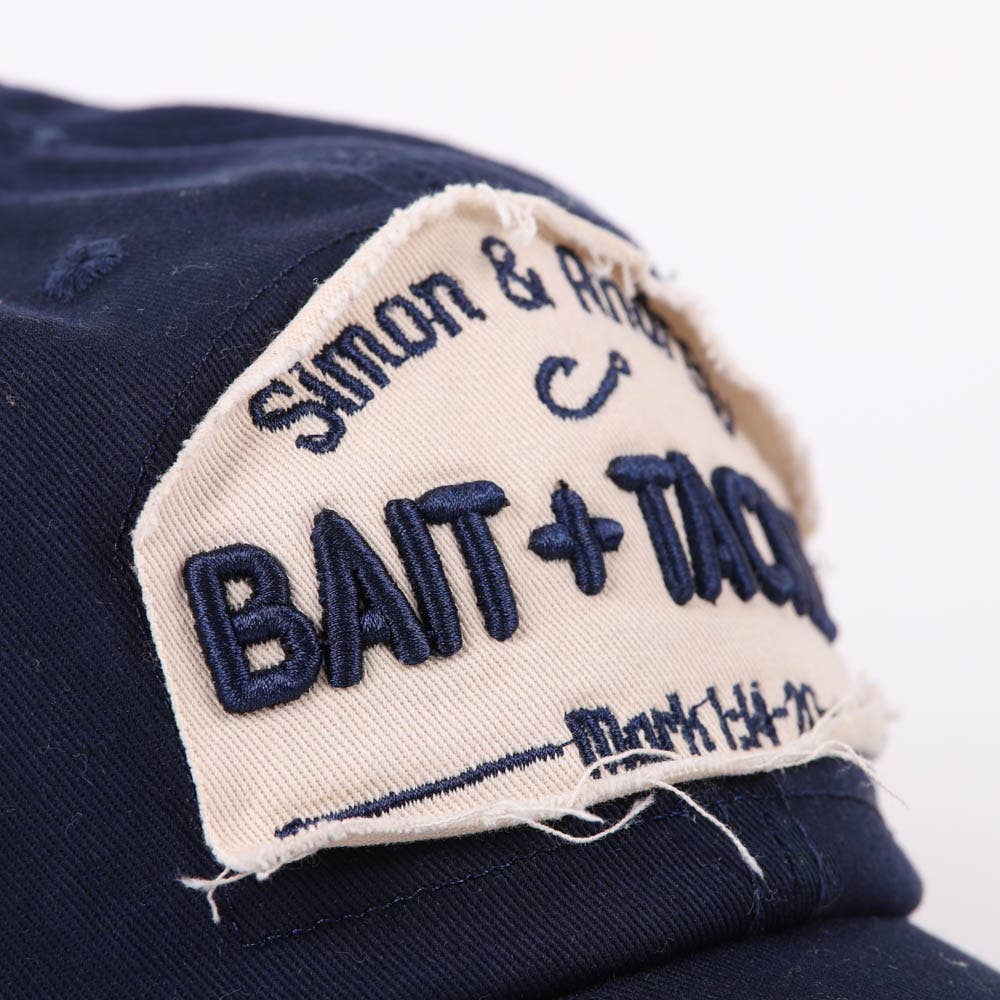 Hat - "Bait And Tackle" Navy