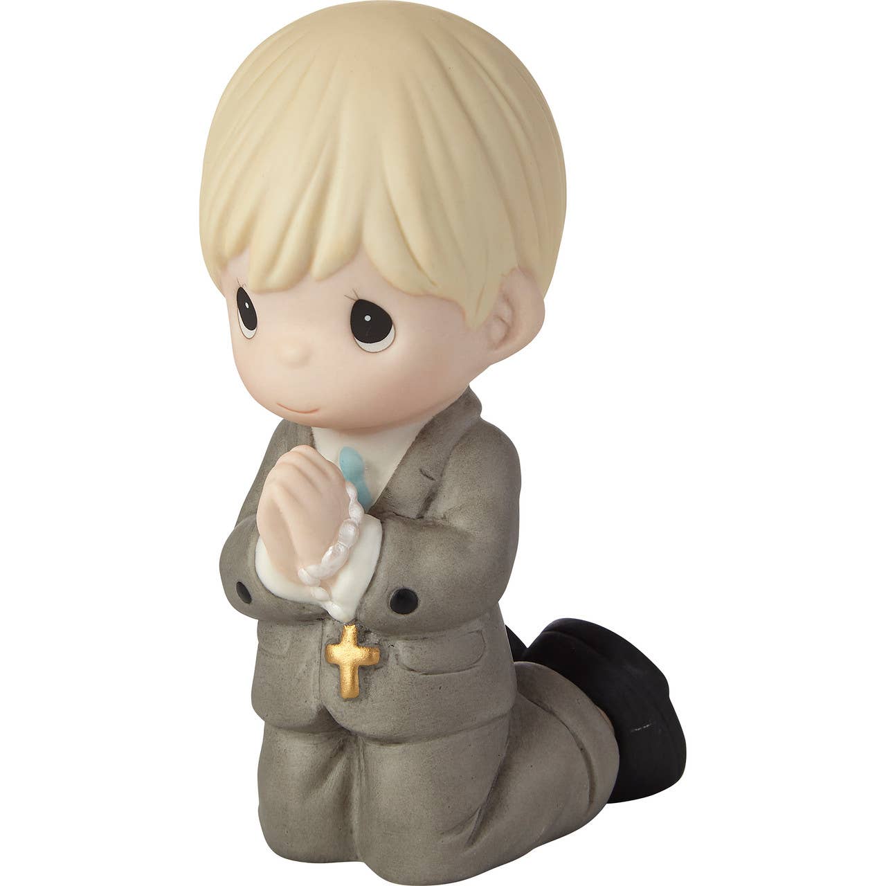Remembrance Of My First Communion Boy Figurine, Blonde