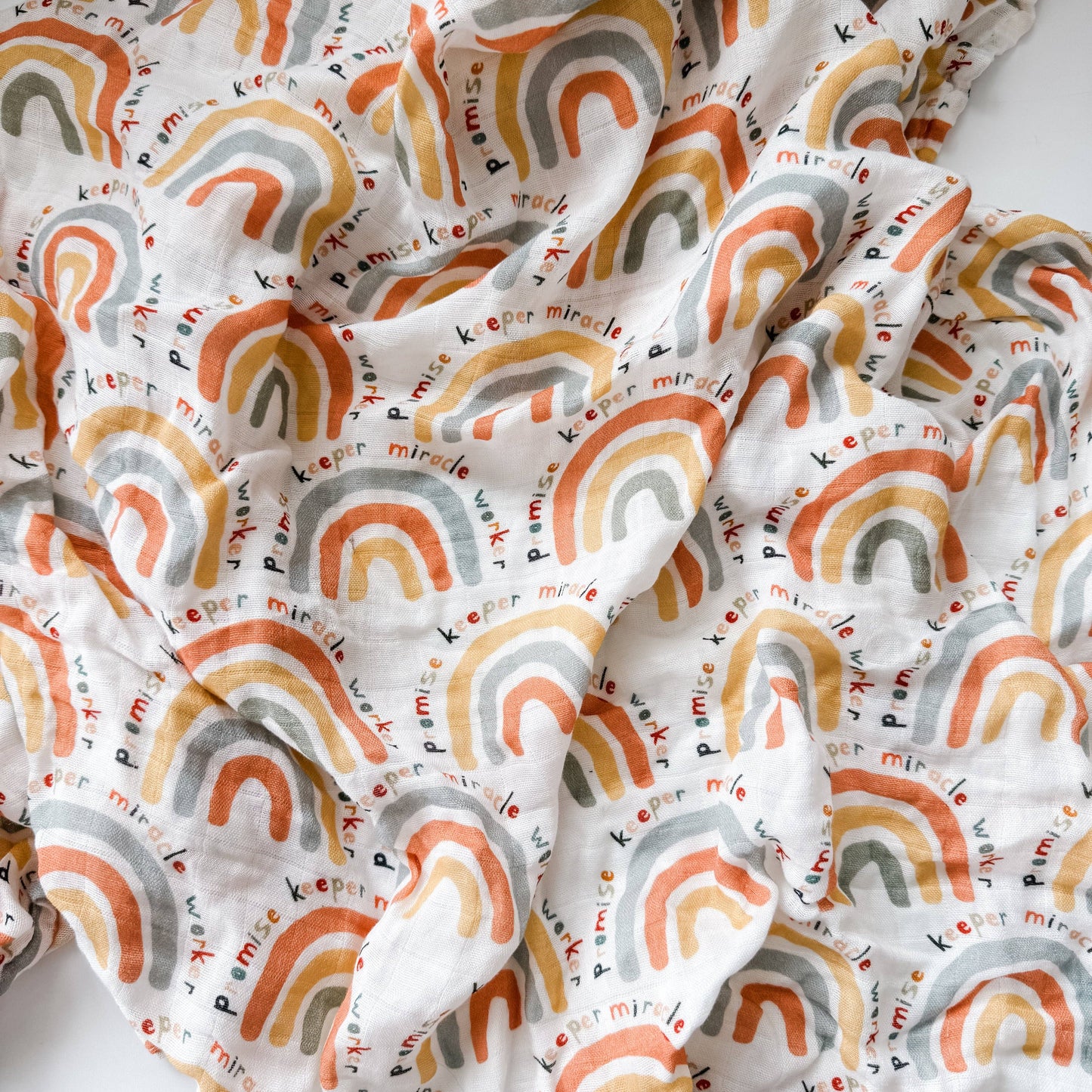 Promise Keeper Muslin Blanket Swaddle