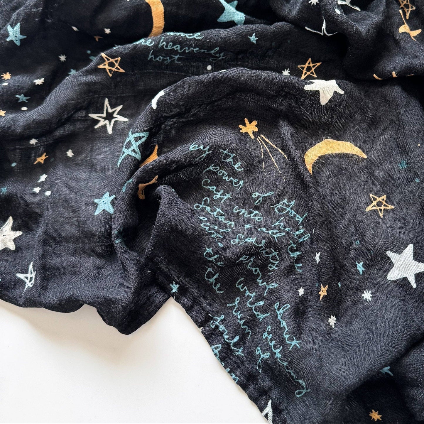 St. Michael Muslin Swaddle