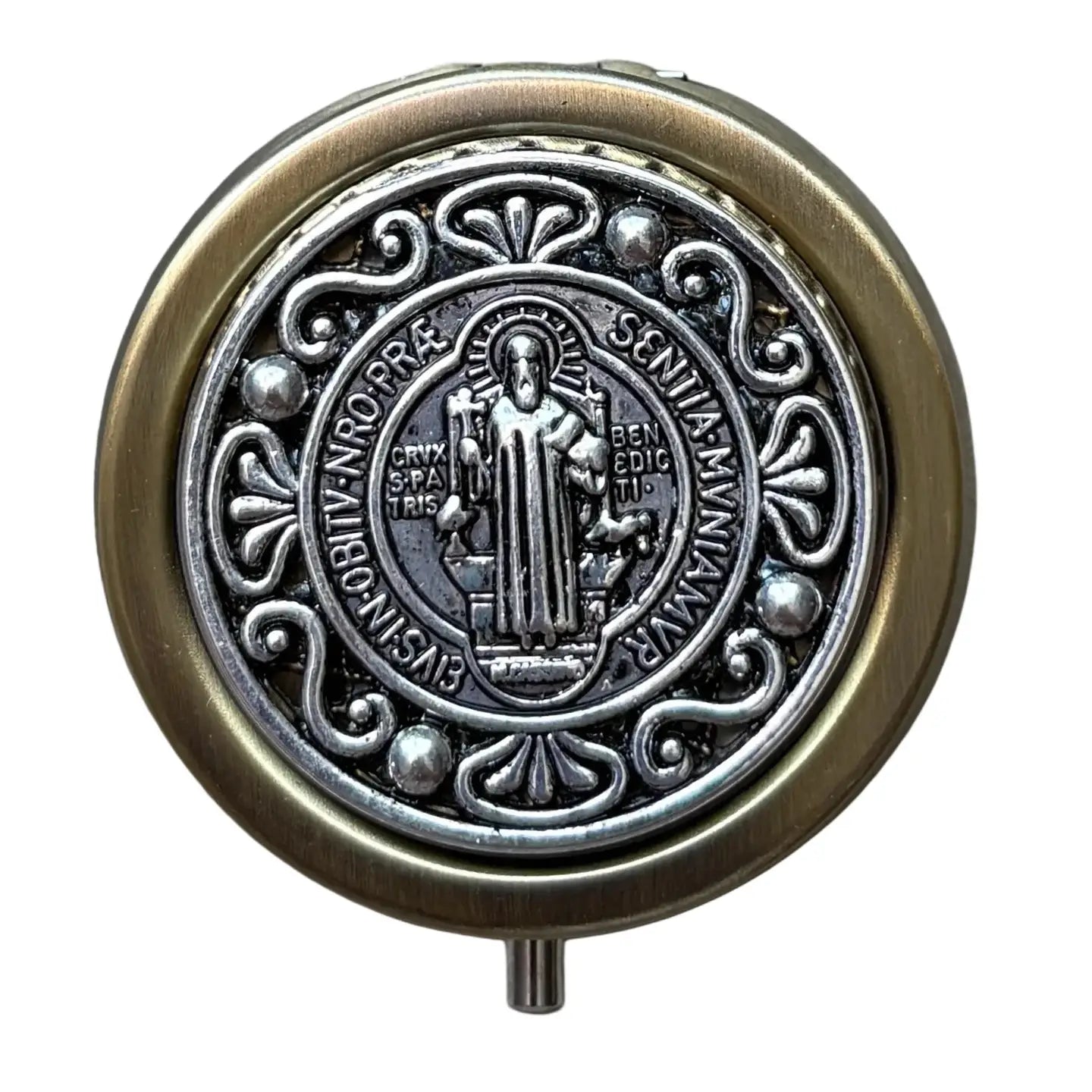 Pyx - St Benedict Bronze Color