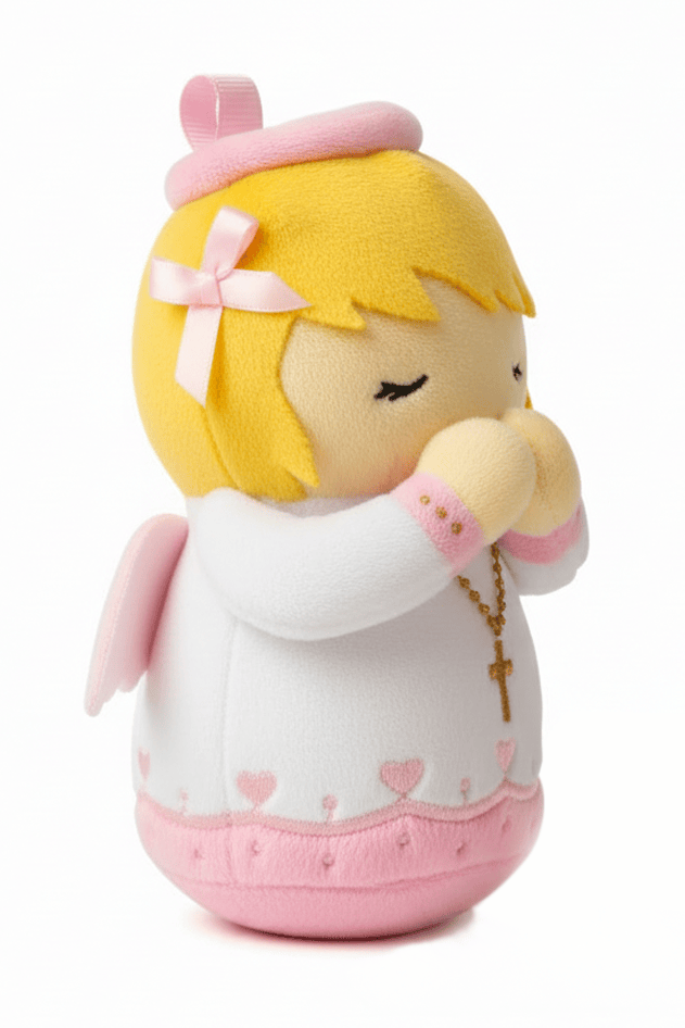 Guardian Angel Pink Mini Plush Doll