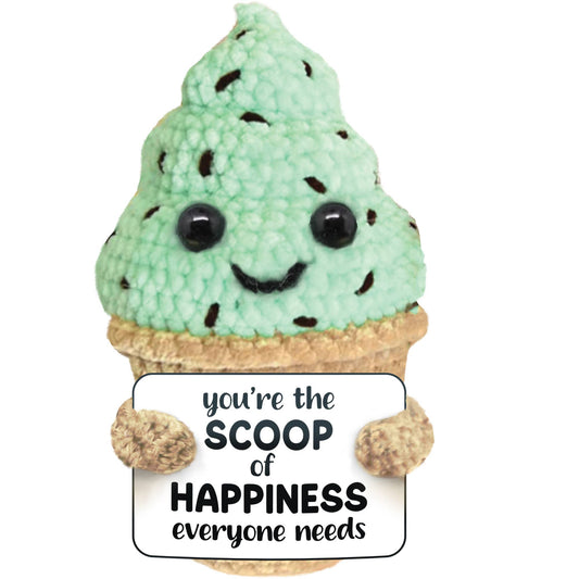 Ice Cream Cone - Crocheted Mini
