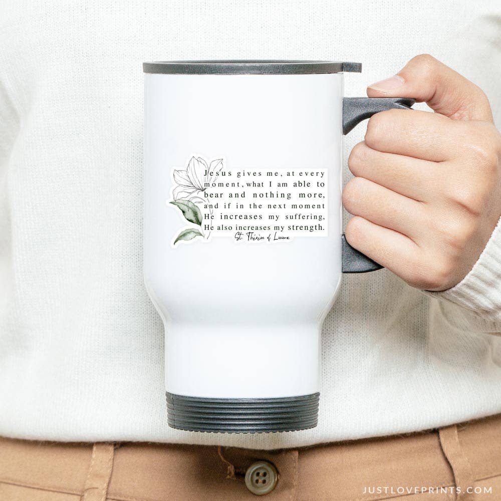 "Jesus Gives Me" Vinyl Sticker