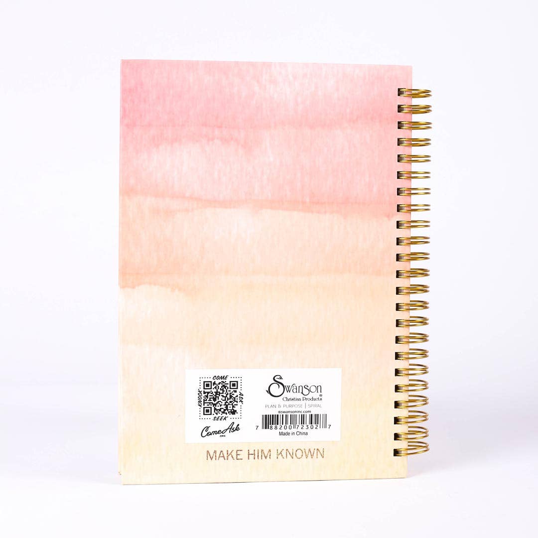 Plan & Purpose Spiral Bound Journal