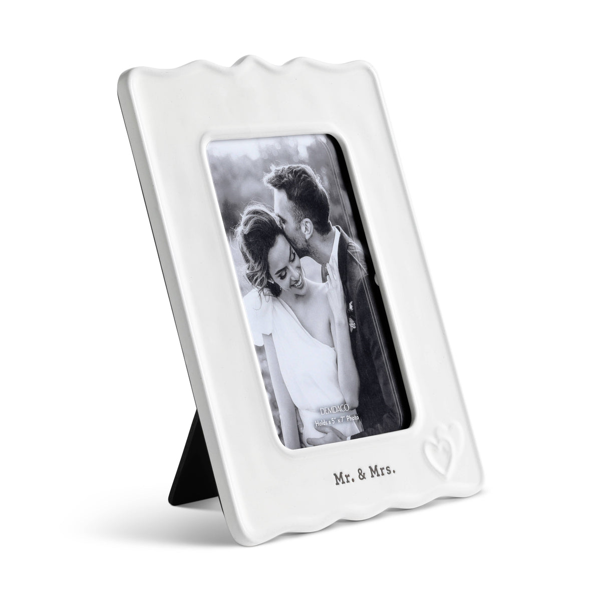 Mr. & Mrs. Ceramic Frame - 5x7in