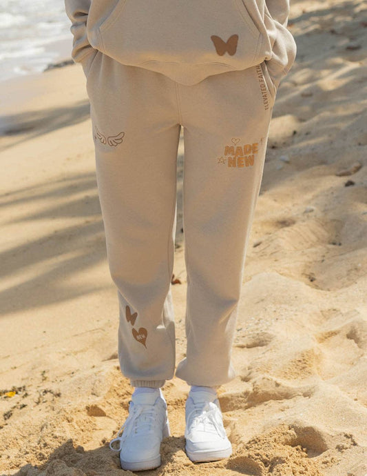 Made New Cream Unisex Sweatpant