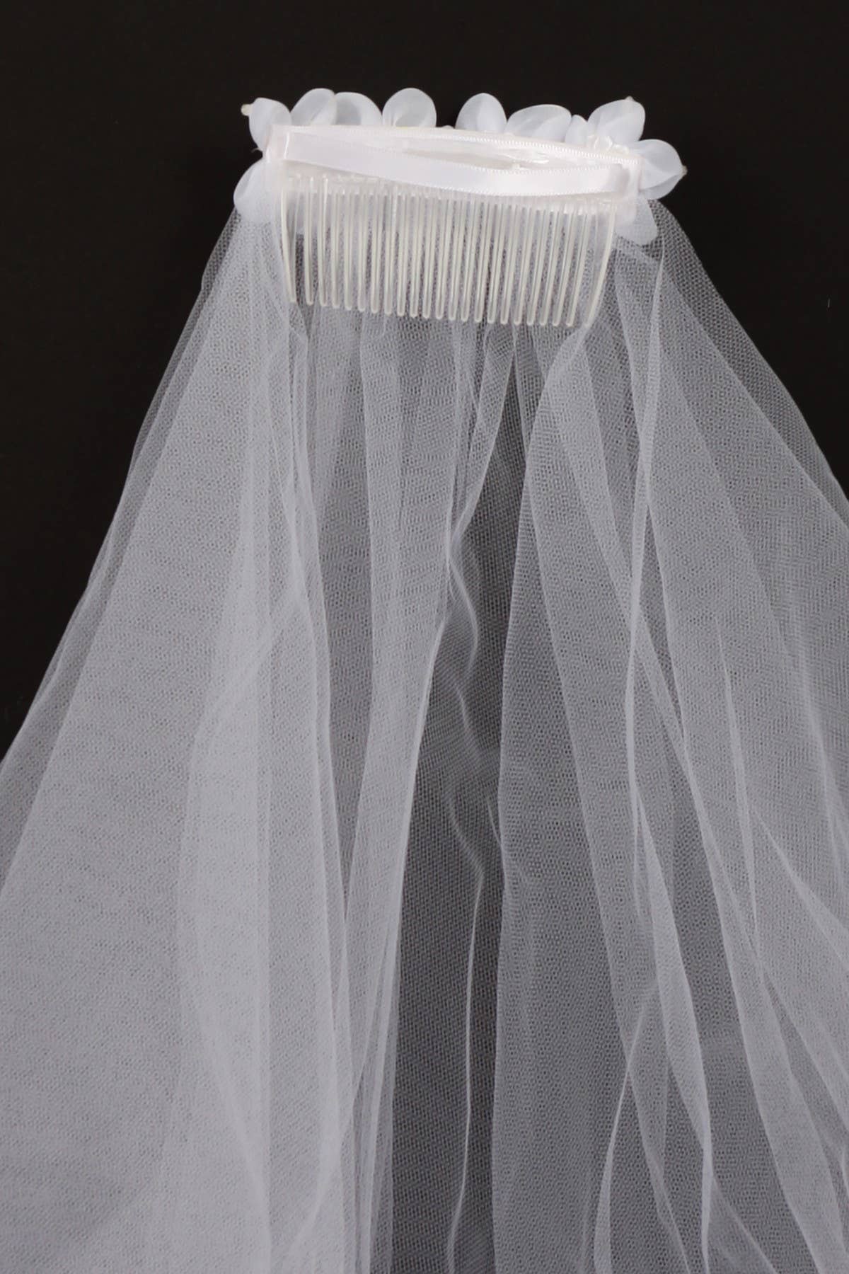 Comb Flower Veil