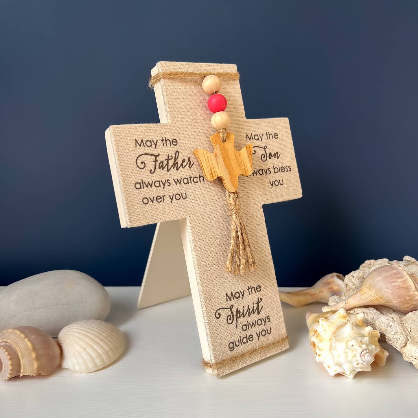 Confirmation Fabric Cross