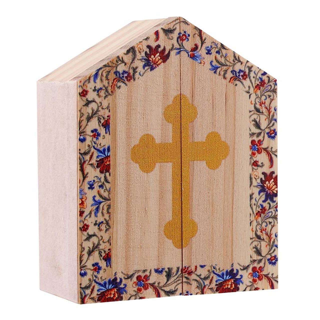 Crucifix Diptych 4x3"