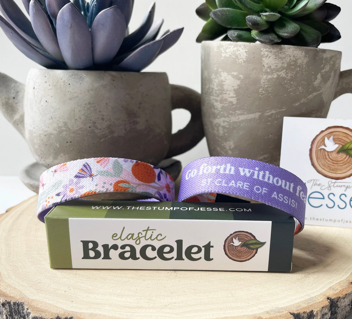 St. Clare of Assisi Reversible Bracelet