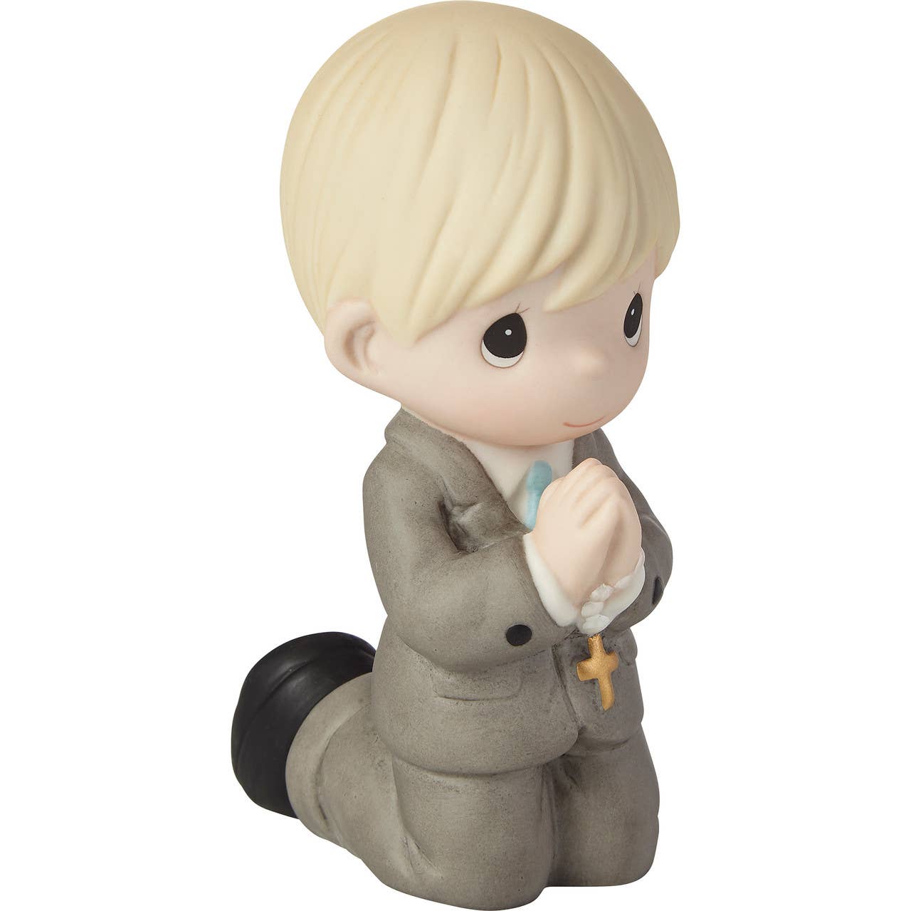 Remembrance Of My First Communion Boy Figurine, Blonde