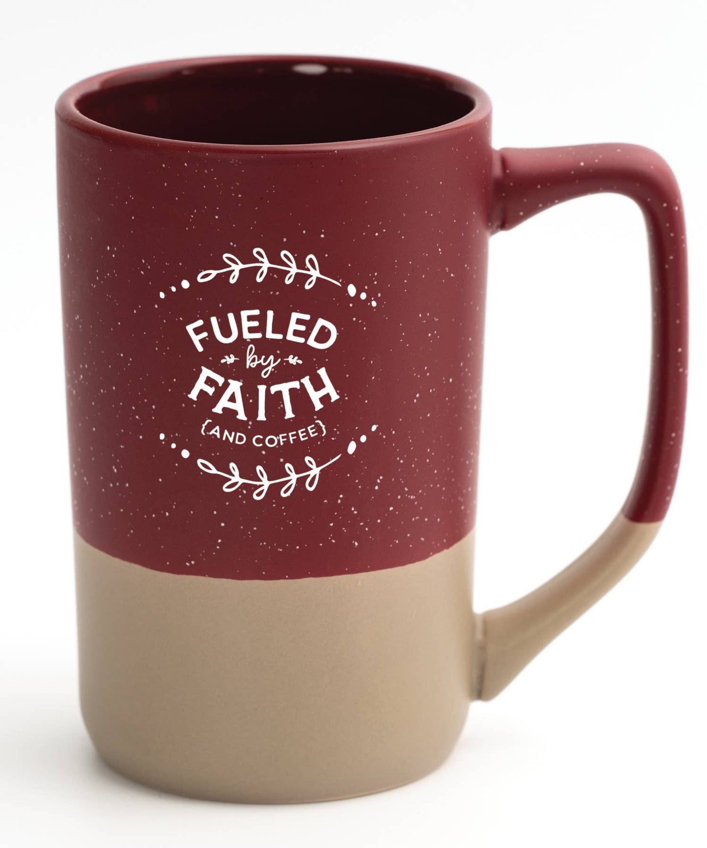 Fueled By Faith - Designer Mugs-Pebble