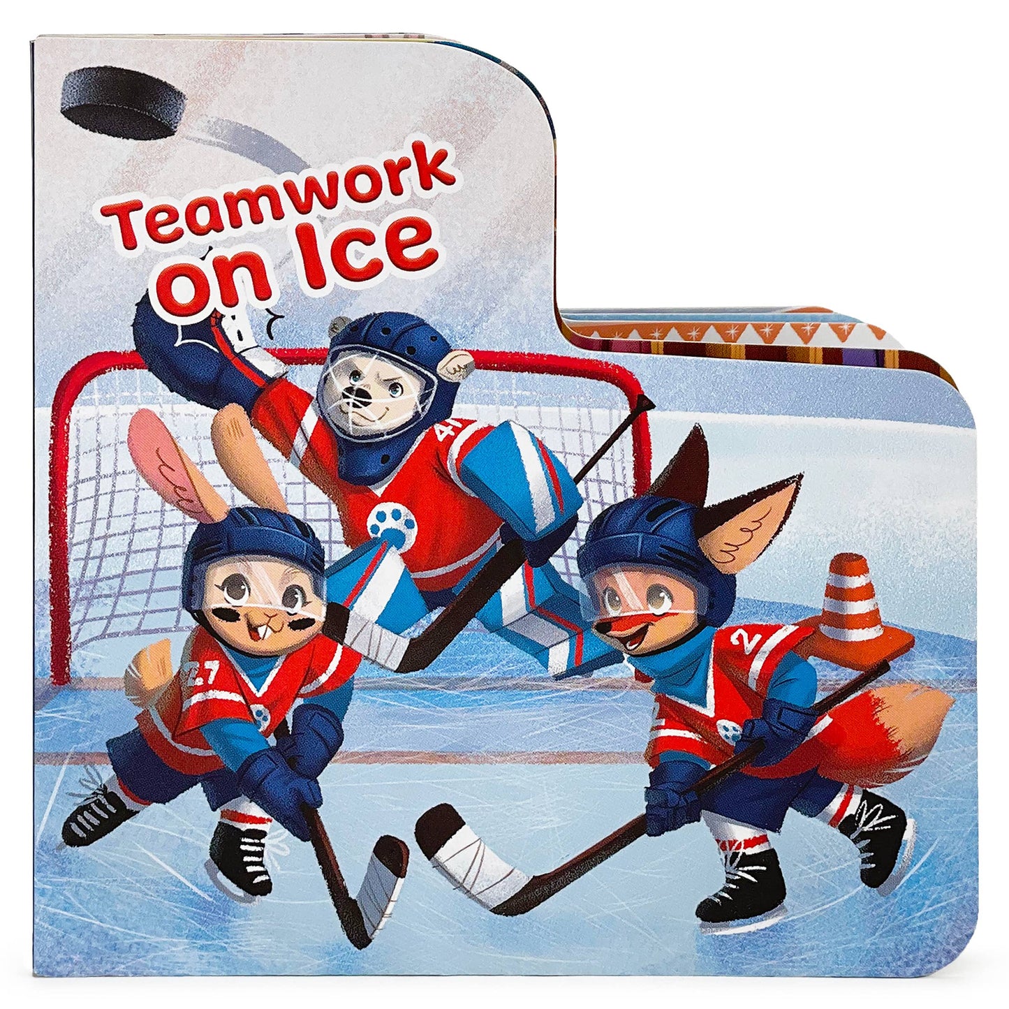 Zamboni 3-Book Sports Gift Set with Real Rolling Wheels